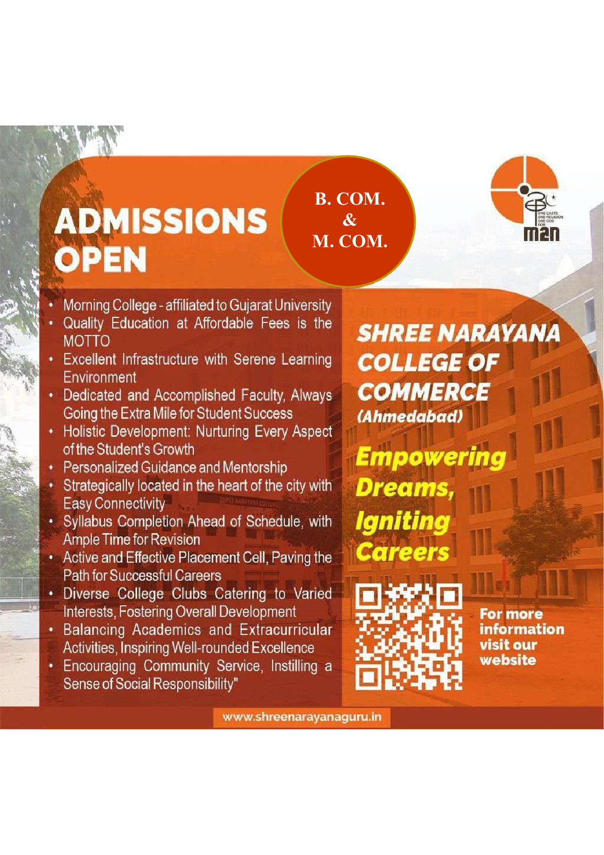 Admissions Open